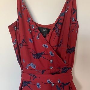 J Crew Midi Wrap Dress Size 8
